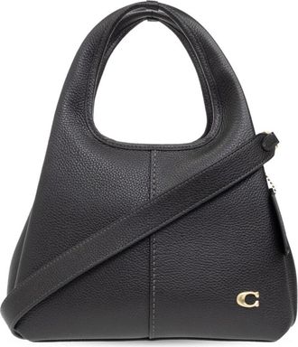 Coach Lana 23 Schoudertas - Dames - Handtassen - Zwart - ONE Size - Leer - Tassen