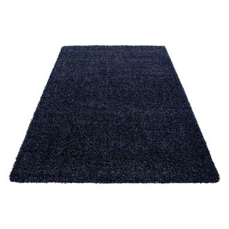 Nazar Rugs Alfombra de interior de pelo largo Azul marino-240x340
