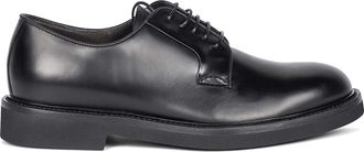 BARRETT Black Derby In Smooth Leather