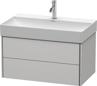 Duravit Xsquare Mueble De Pared 78.4x46.0 Cm, 2 Cajones, Para - Duravit