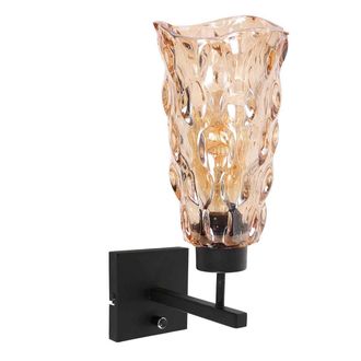 Steinhauer Steinhauer - Aplique De Pared - Stang - &Aacute;mbar - Vidrio Metal