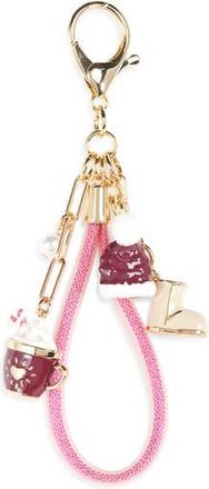 Leith Cozy Cluster Bag Charm in Pink Multi- Gold at Nordstrom Rack