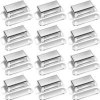 OEM 12 Imanes Ultrarresistentes Para Puertas De Armarios, Imanes Para Puertas, Imanes De Acero Inoxidable Para Puertas De Armarios, Imanes Para Muebles, C