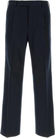 Pantaloni Torino Midnight Blue Straight Trousers