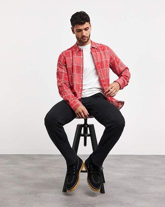 Jacamo Long Sleeve Playing Card Shirt