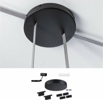 Paulmann Kit De Instalaci&oacute;n Uline Negro Aluminio 60w