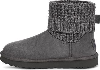 UGG (WMNS) UGG Classic Solene Mini Cozy Stay Warm Outdoor Casual Gray 1113463-CHRC
