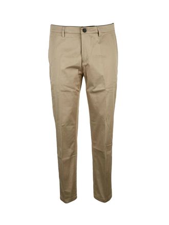 Department Five Cotton Stretch Trousers - Beige