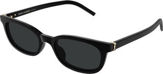 Saint Laurent SL M160 001 Womens Sunglasses Black Size 53 - Free RX Lenses - Free RX Lenses