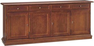 Milani Home CECILY - credenza in legno cm 205 x 42 x 86 h