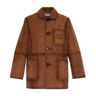 Zadig&Voltaire Venezia Suede Jacket - Jackets - Mujer - Marr&oacute;n - S