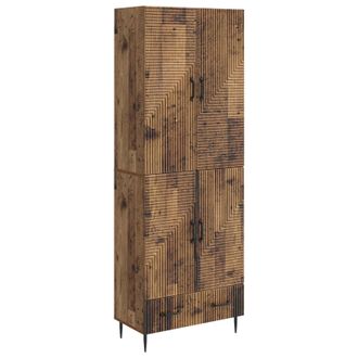 vidaXL Juego De Armarios 2 Uds. Madera De Ingenier&iacute;a Vidaxl