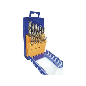Fisch Juego De Perforaci&oacute;n De Madera 19 Pc. Pez De 1-10 Mm