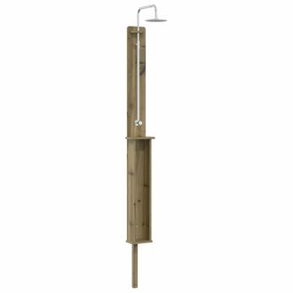 vidaXL Ducha Exterior 246 Cm Natural Vidaxl