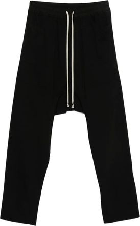 Rick Owens Pantaloni con cavallo basso - Nero
