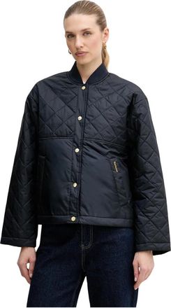 Barbour Wetherby Quilted Jacket - Dames - Winterjassen - Blauw - L - Jassen