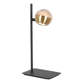 Steinhauer Steinhauer Exclusive - L&aacute;mpara De Mesa - Belluno - Lat&oacute;n Negro