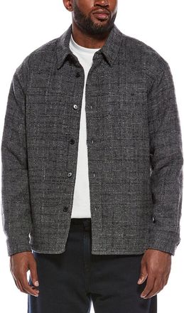 Frame Denim Frame Denim Tweed Wool-Blend Overshirt