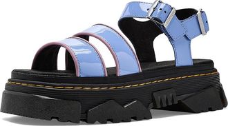 Dr. Martens Mattison 2S Womens Dress Sandals Cornflower Blue : UK 9 (US Womens 11) M, Leather