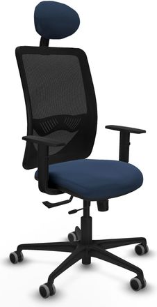 Piqueras y Crespo Silla De Oficina Piqueras Y Crespo Zulema Negro Espuma Alta Densidad