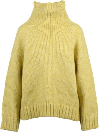 Alpha Studio Coltrui Sweater - Dames - Coltruien - Geel - L - Wol - Truien & Vesten