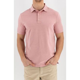 DEVIL-DOG Dungarees Feeder Stripe Polo in Spanish Villa at Nordstrom, Size X-Large