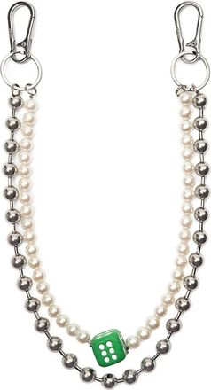 Veert Catena con perle - SILVER