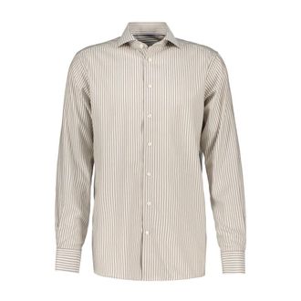 Eton Heren, Overhemden, Beige, Maat: M