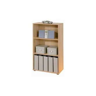 Inter Link SAS Libreria 3 livelli parini laminato finitura rovere dim. 60x30x110h