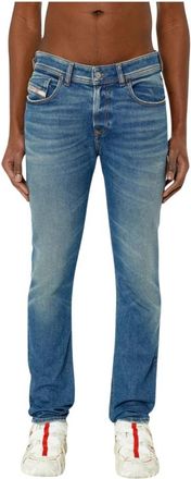 Diesel Low-rise Skinny Stretch Jeans - Heren - Slim Fit Jeans - Blauw - W28 L32 - Katoen - Jeans