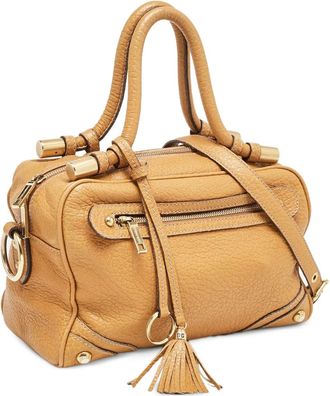 Dolce & Gabbana Borsa a tracolla in pelle con manico - Toni neutri