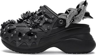 Crocs (WMNS) Crocs x Swarovski Classic Bae Clog Black 212453-0LD