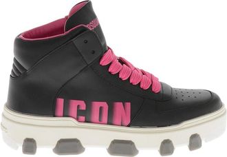 Dsquared2 BlackWhite Logo Sneakers