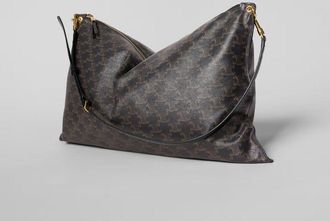 Celine H26 Shoulder Bag - Black