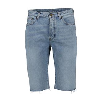 Saint Laurent Denim Shorts, male, Blue, Size: W31 Denim Bermuda Shorts