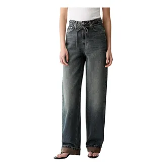 Gestuz Dames, Jeans, Blauw, Maat: W28 Katoen