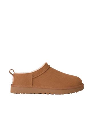 UGG Brown Solid Micro Boots