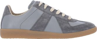 Maison Margiela Streamlined Grey Sneakers with Contemporary Design