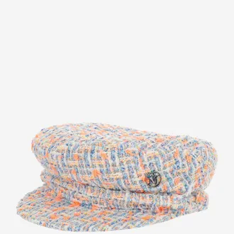 Maison Michel 2213053001 Flat Cap - Multicolor