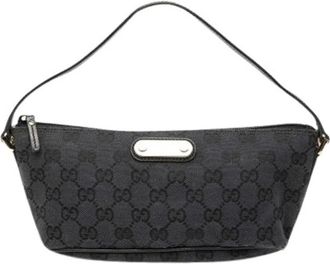 Gucci Pre-owned Shoulder Bags, female, Black, Size: ONE SIZE Pre-owned Shoulder Bag