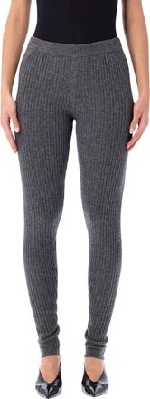 The Garment Como Grey Melange Skinny Knit Pants