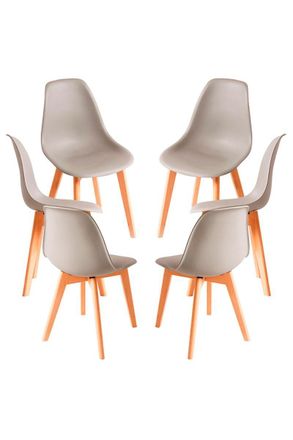 Regalos Miguel Packs Sillas Comedor - Pack 6 Sillas Kelen - Gris