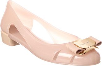 Ferragamo New Vara Jelly Ballet Flat