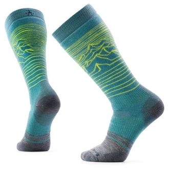 Smartwool Snowboard Full Cushion Iguchi Pattern OTC Skisocken - Unisex | t&uuml;rkis