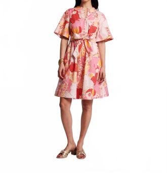 Frances Valentine Nancy Dress In Wild Tulip
