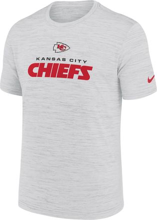 Nike Kansas City Chiefs Velocity Nike Mens Dri-FIT NFL T-Shirt in White | NKPQ10A7G-X3B