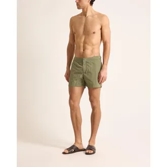 Orlebar Brown Setter Shorter Length Swim Shorts in Herbal Green at Nordstrom, Size 32