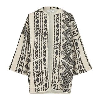 Lollys Laundry Kimono - - Blouses & Shirts - Donna - Beige - M