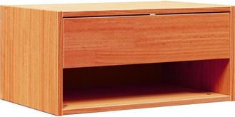 vidaXL Vidaxl - Bedside Table 2 pcs Wax brown 50 x 32.5 x 24 cm Solid pine wood