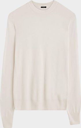 Joseph Crewneck Cashmere-Blend Sweater